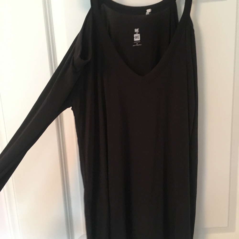 Pacsun Open Shoulder long sleeve top