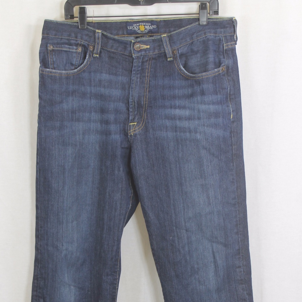 LUCKY BRAND 181 RELAXED STRAIGHT JEANS 34 X 30 - Picture 1 of 6