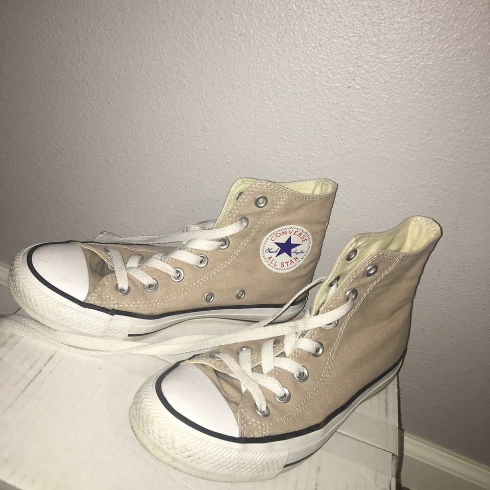 Tan Converse