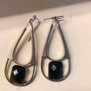 Great condition Black and gold earrings