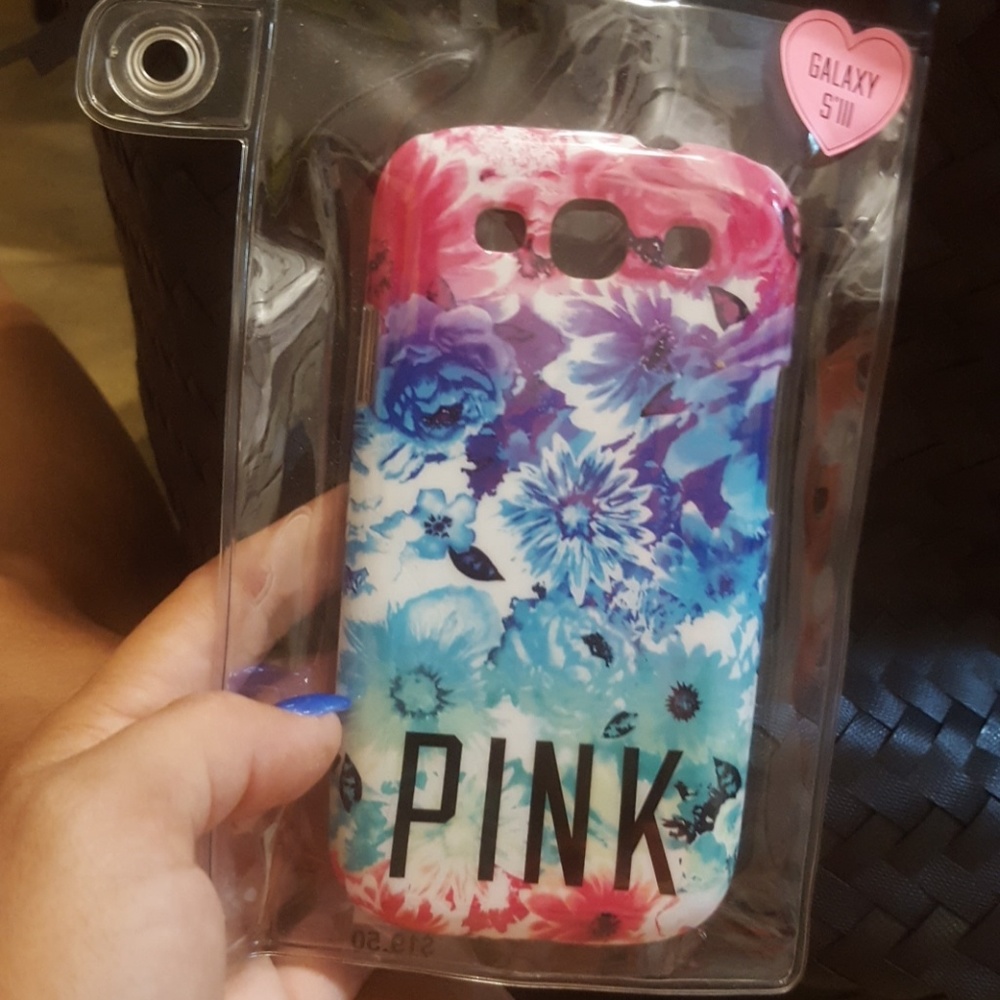 Pink S lll phone case