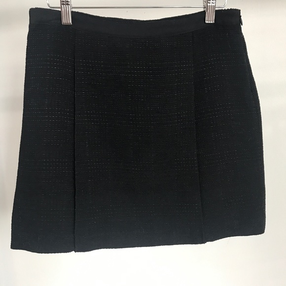 Vince Black Wool Mini Skirt - Picture 5 of 7