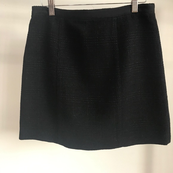 Vince Black Wool Mini Skirt - Picture 7 of 7