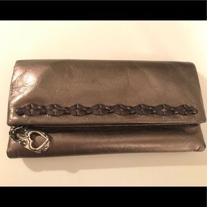 Metallic Charcoal Brighton Wallet