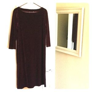 Vintage velvet dress