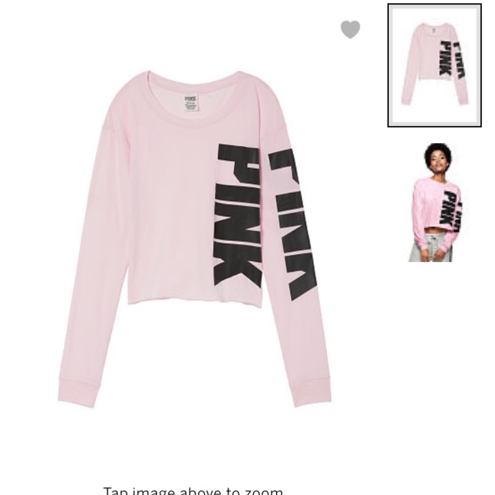 PINK Crop top