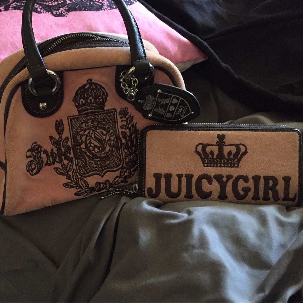 Juicy Couture purse & wallet bundle