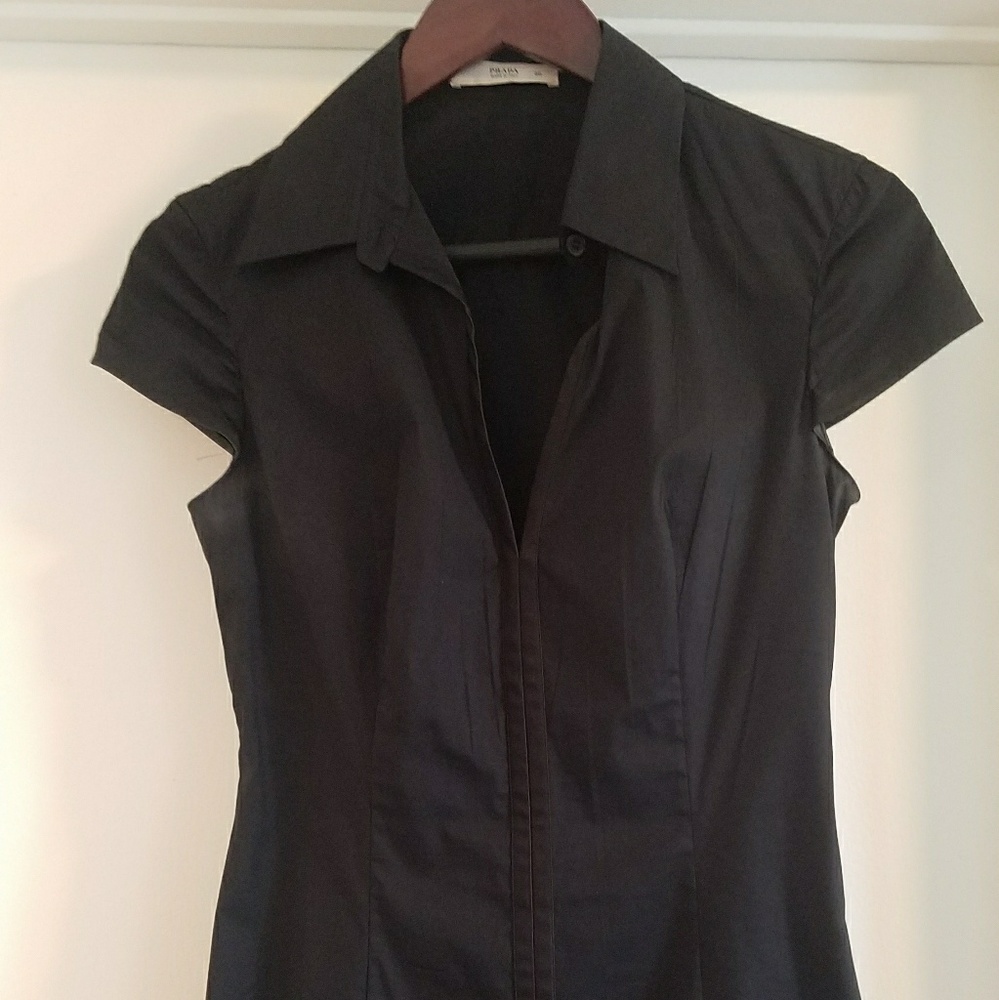 Black Prada top
