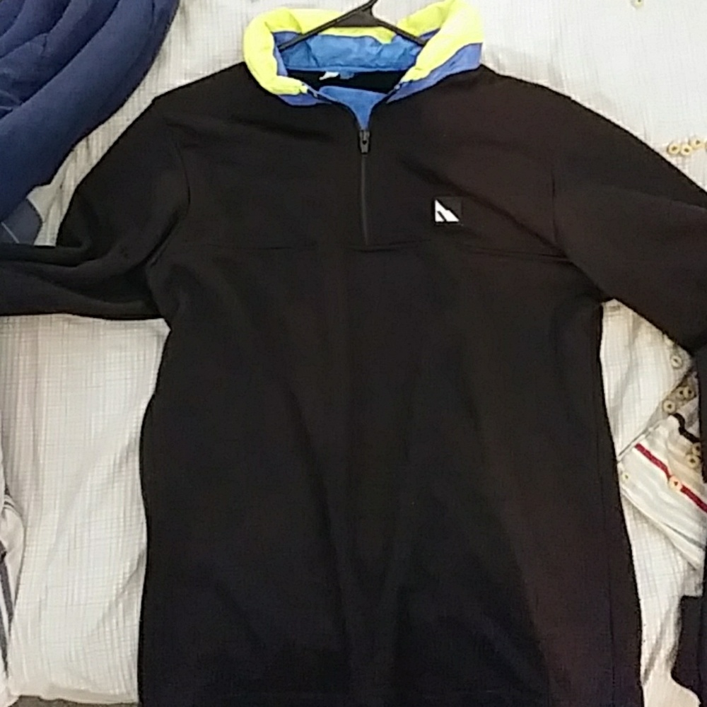 Black Fleece Turtleneck jacket