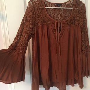 AE Rust colored Blouse