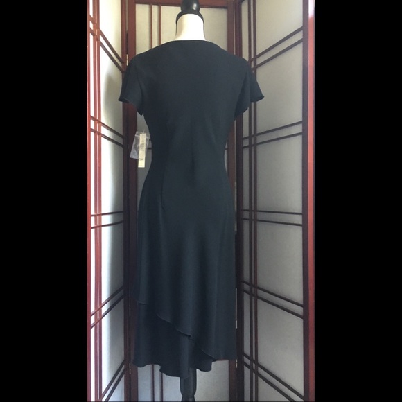 🔥🆕 SIZE 8 Amanda Smith Black Cocktail Dress - Picture 3 of 8