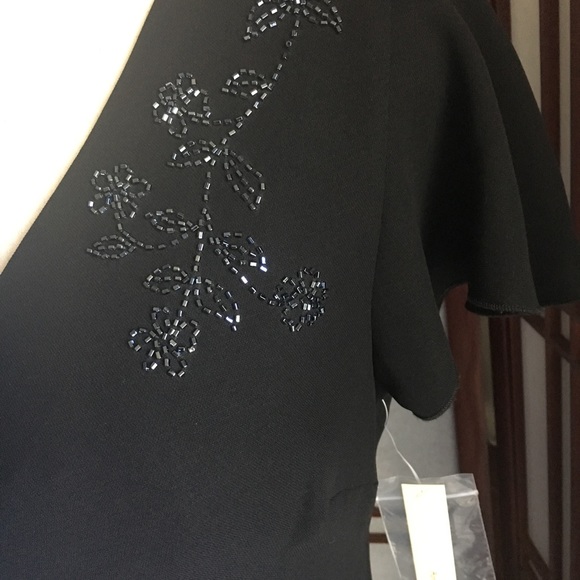 🔥🆕 SIZE 8 Amanda Smith Black Cocktail Dress - Picture 5 of 8