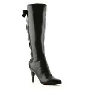 Black boots. GREAT FOR HALLOWEEN!!!