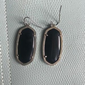Black/Gold Elle Kendra Scott Earrings