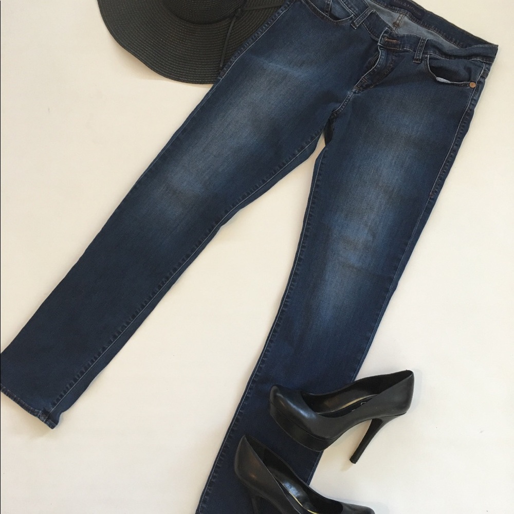 Rock & Republic Berlin Style Blue Jeans 14/31L