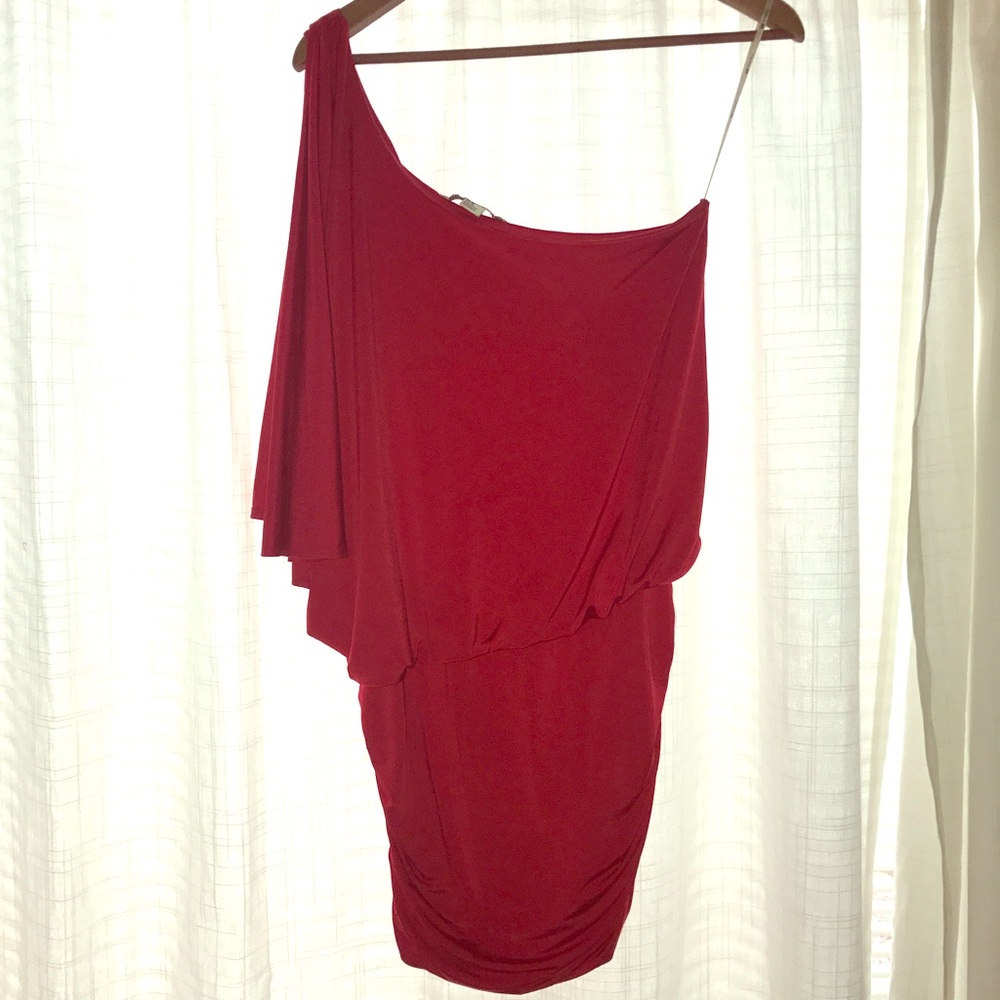 One Shoulder Mini Dress