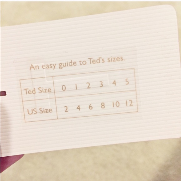 Ted Baker Lills Mix Gauge Knit V-Neck Top Sz 4 - Picture 8 of 8