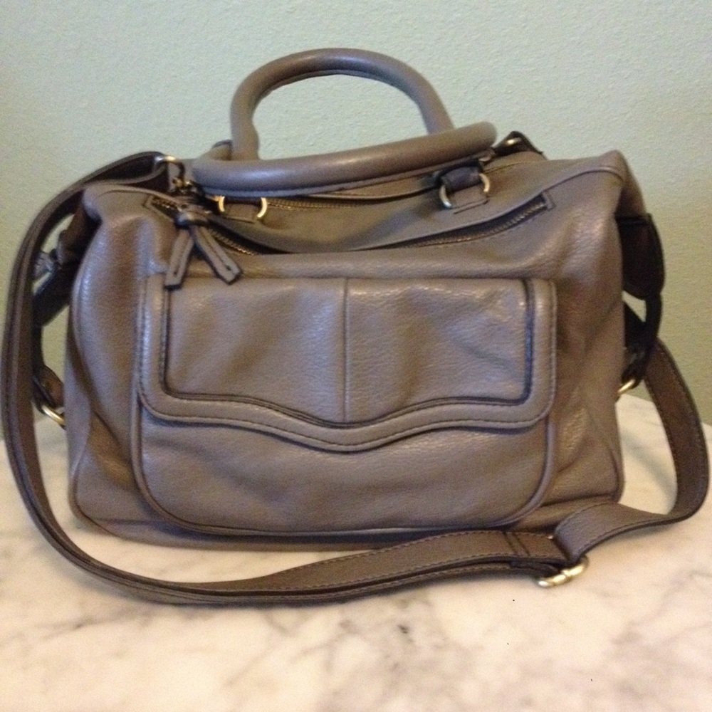 Gray Zara Satchel