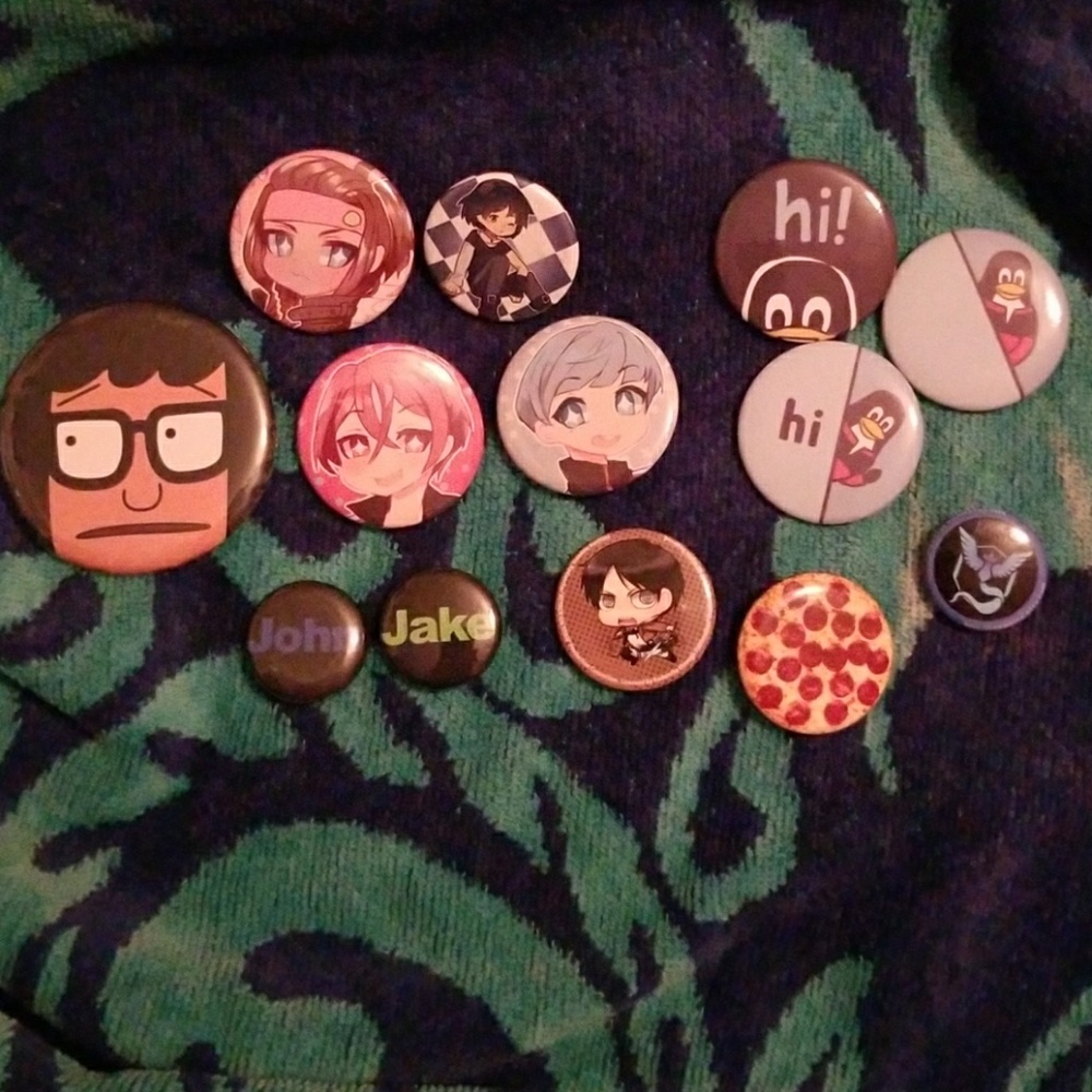 Button / pins lot