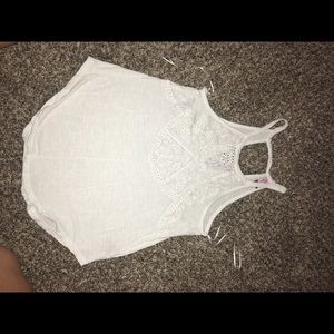 Cute white tank