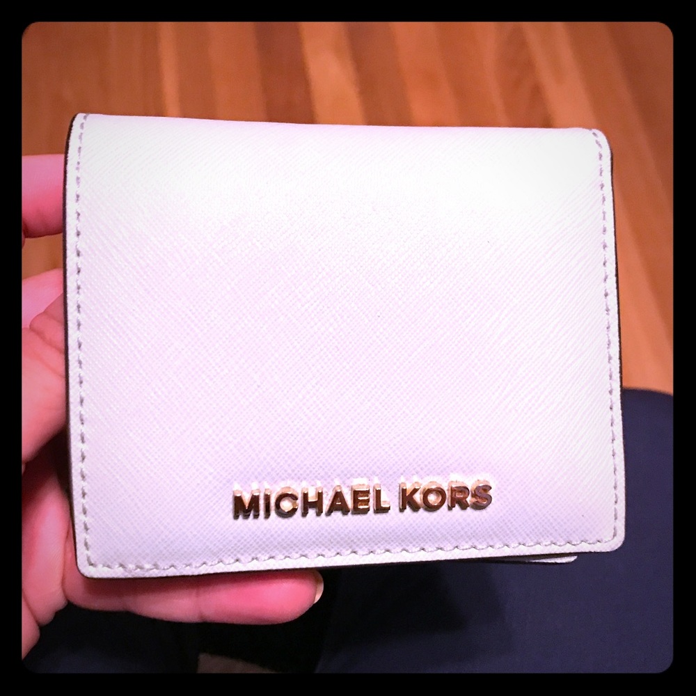 Authentic Baby Blue MK wallet