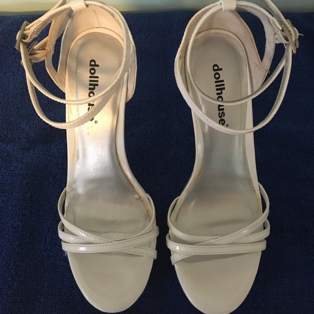 Patent Leather Platform Heels