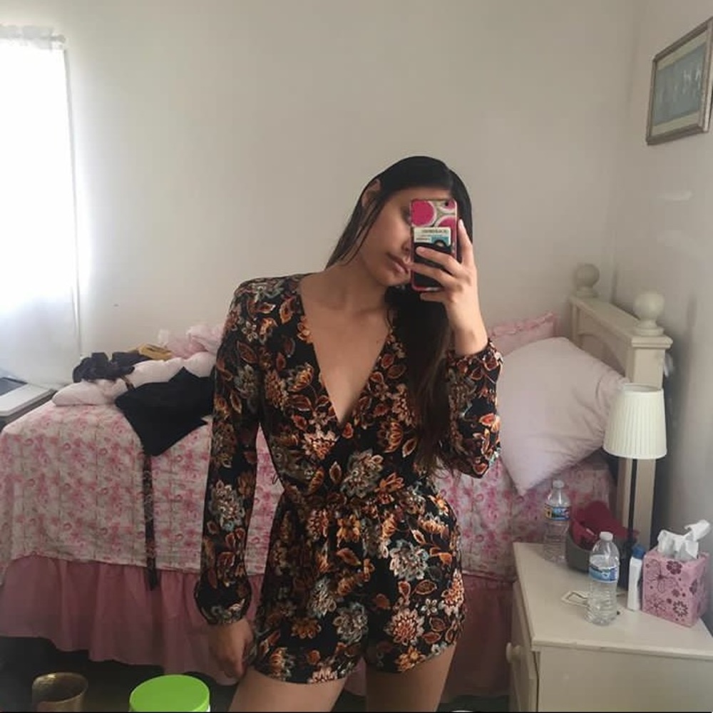 Floral romper