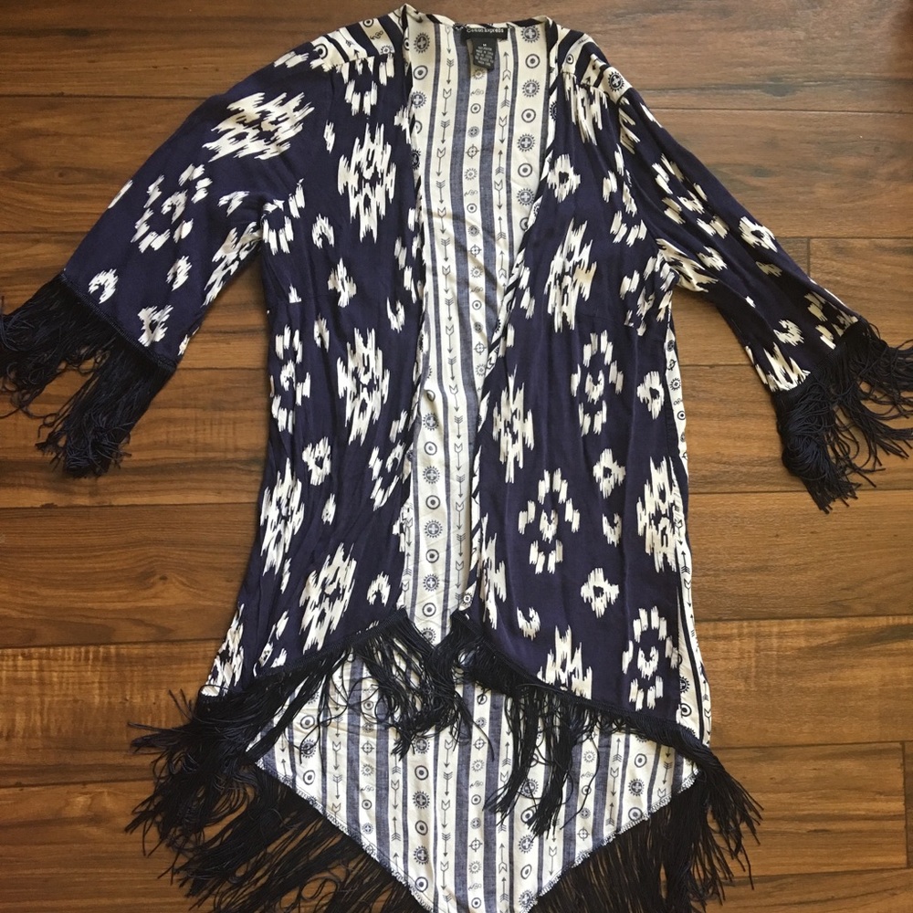 Fringe Cardigan