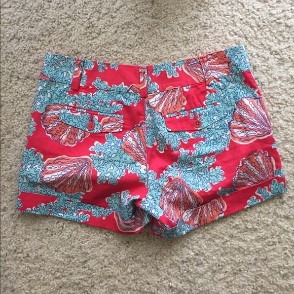 Lilly Pulitzer Barclay Shorts 00 - Picture 2 of 2