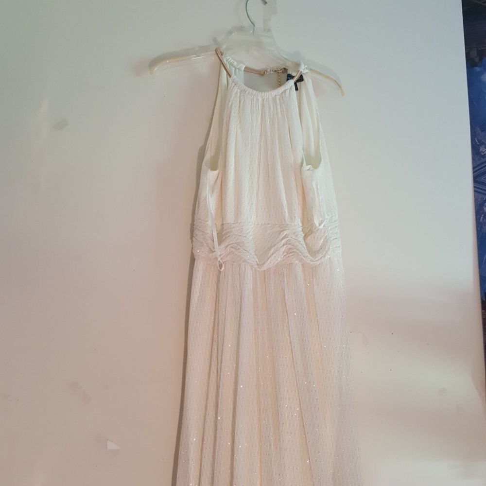 Jessica Howard White and Gold