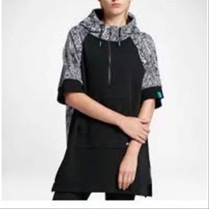 Nike N7 Hoodie Poncho Long Sweatshirt LOOSE FIT