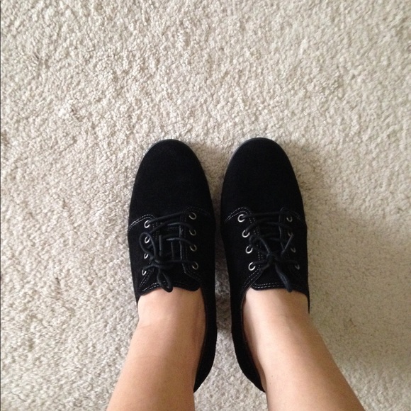 Black suede shooties/ booties size 8.5 - Picture 8 of 8