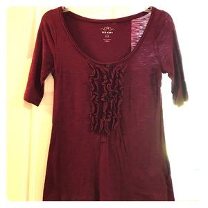 Old Navy 3/4 sleeve blouse