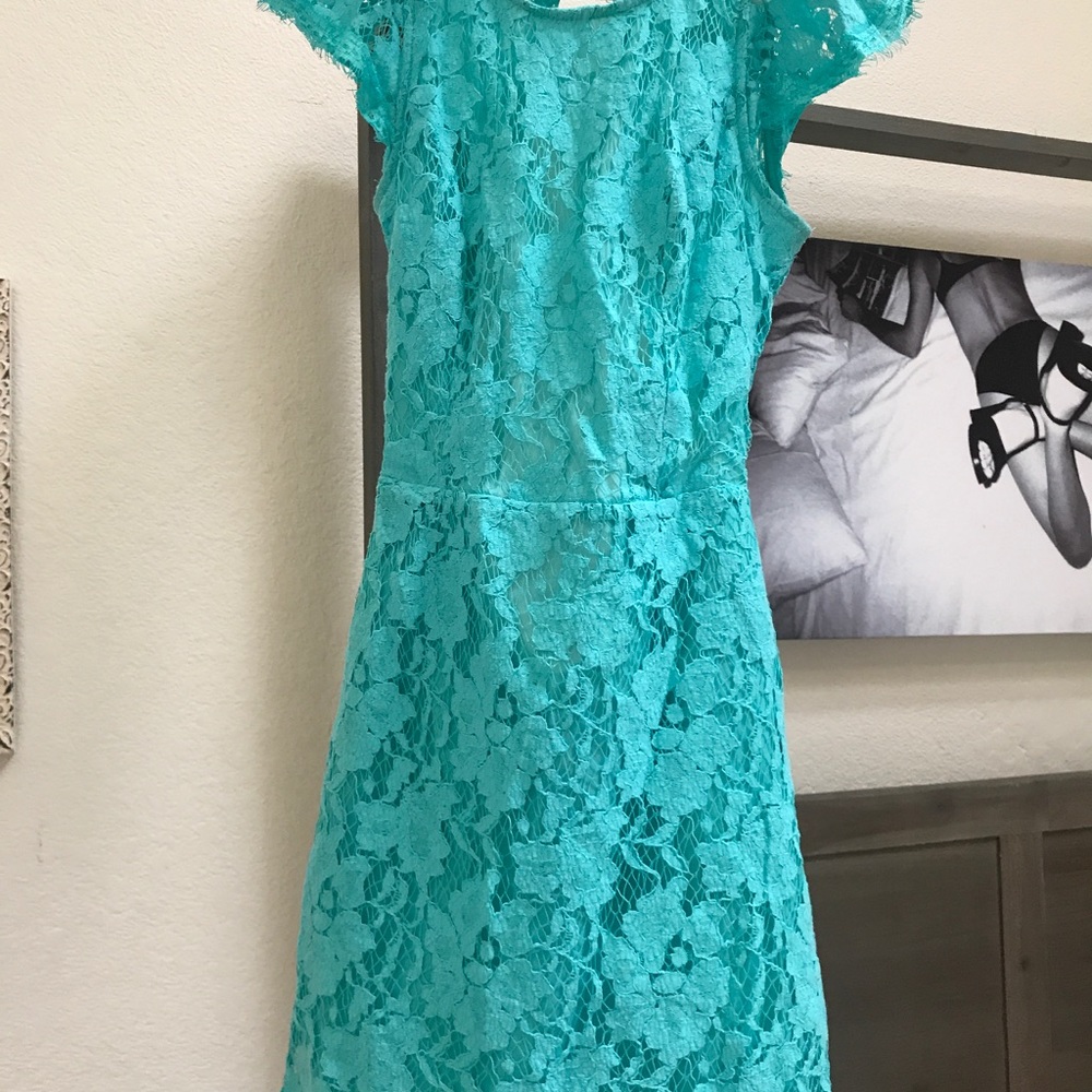 Real lace dress
