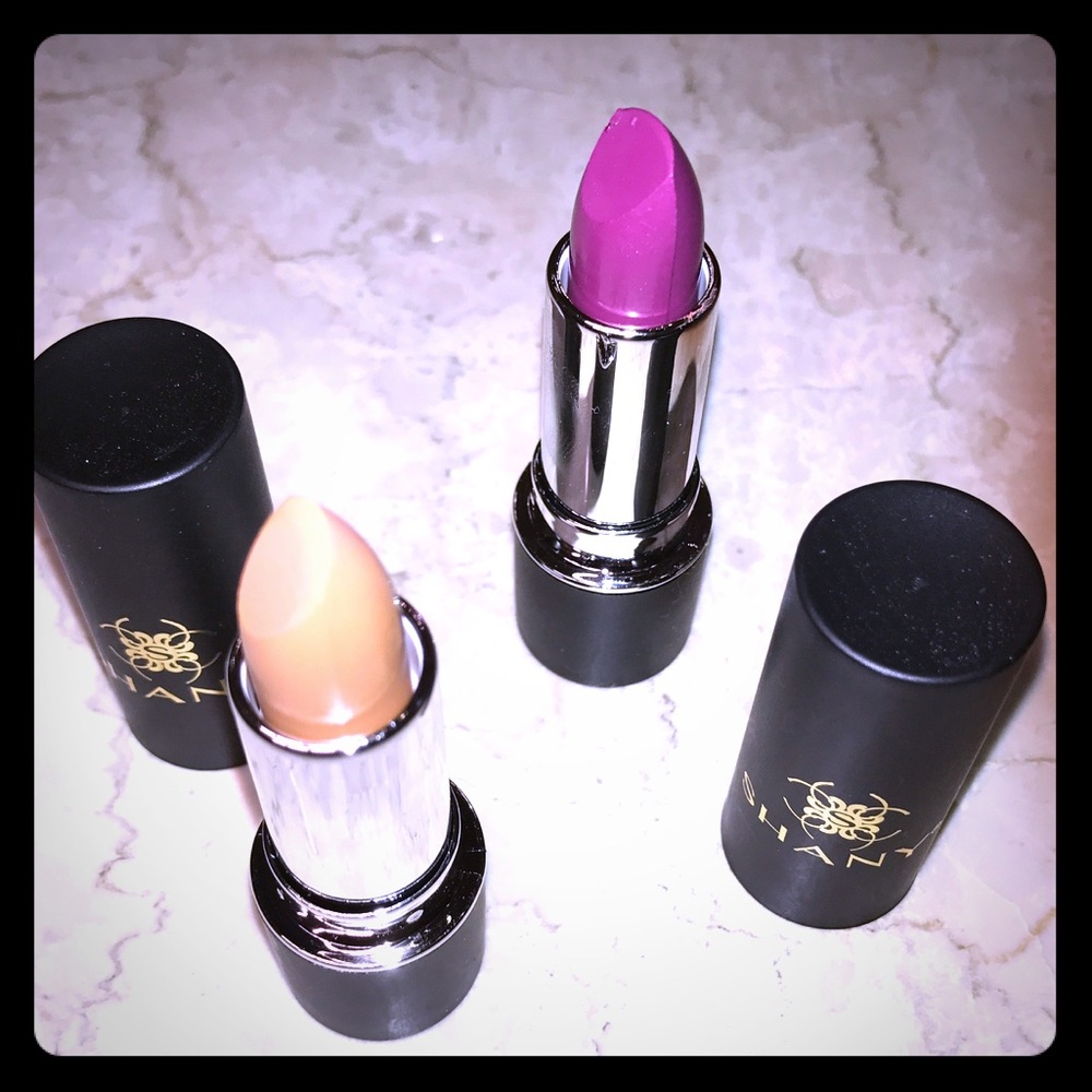 New Shany  Lipstick Bundle  Nude & Bright Pink