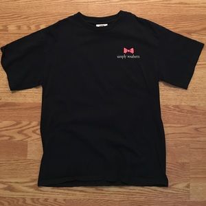 Navy Short Sleeve Simply Southern Shirt