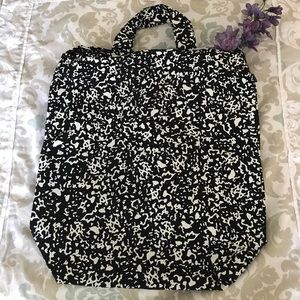 Black and White Printed Tote Bag