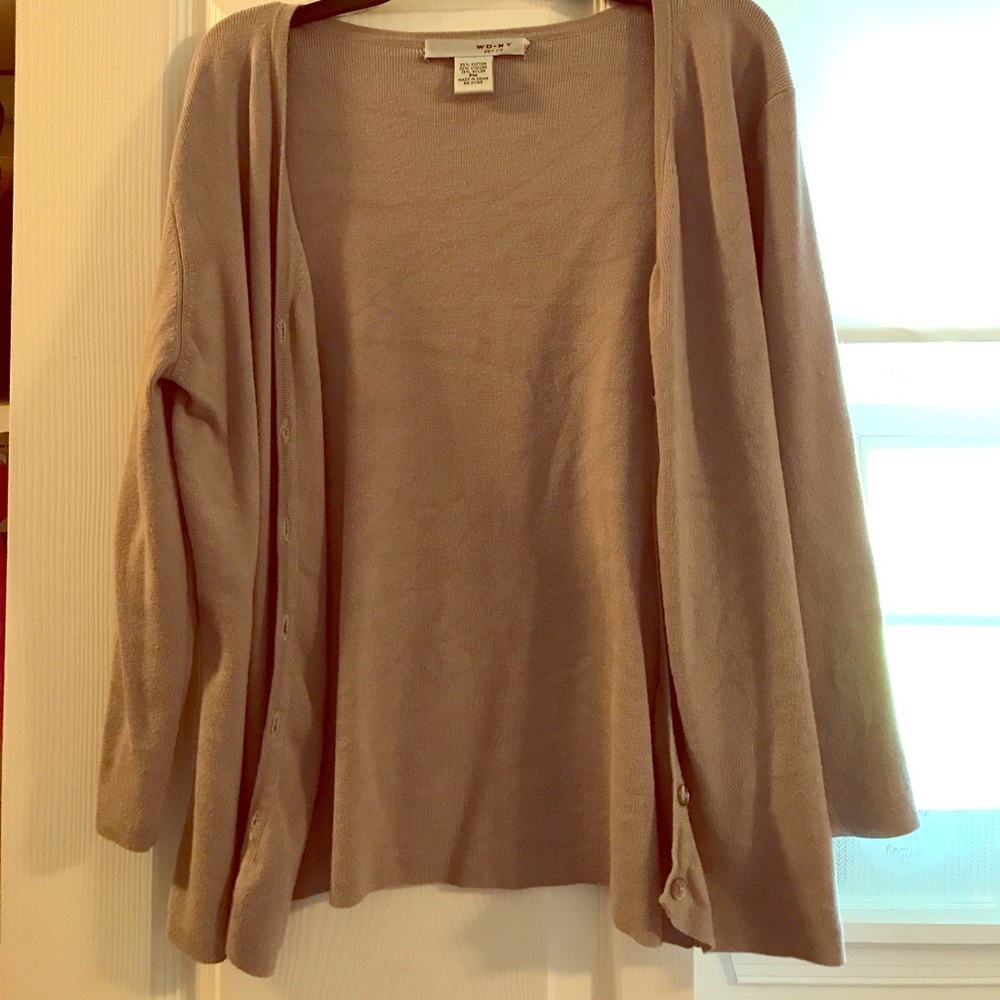 WD-NY 3/4 sleeve cardigan
