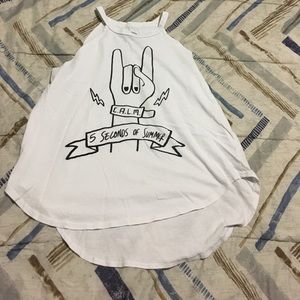 Large 5SOS halter top