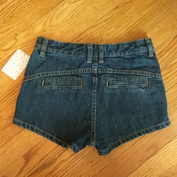 Free People NWT jean shorts - Picture 2 of 4
