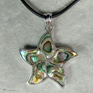 Abalone shell pendant