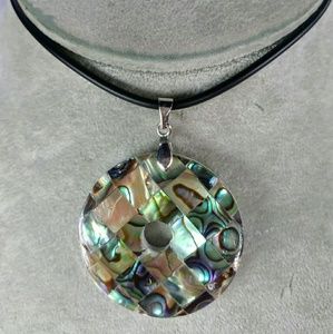 Abalone shell pendant