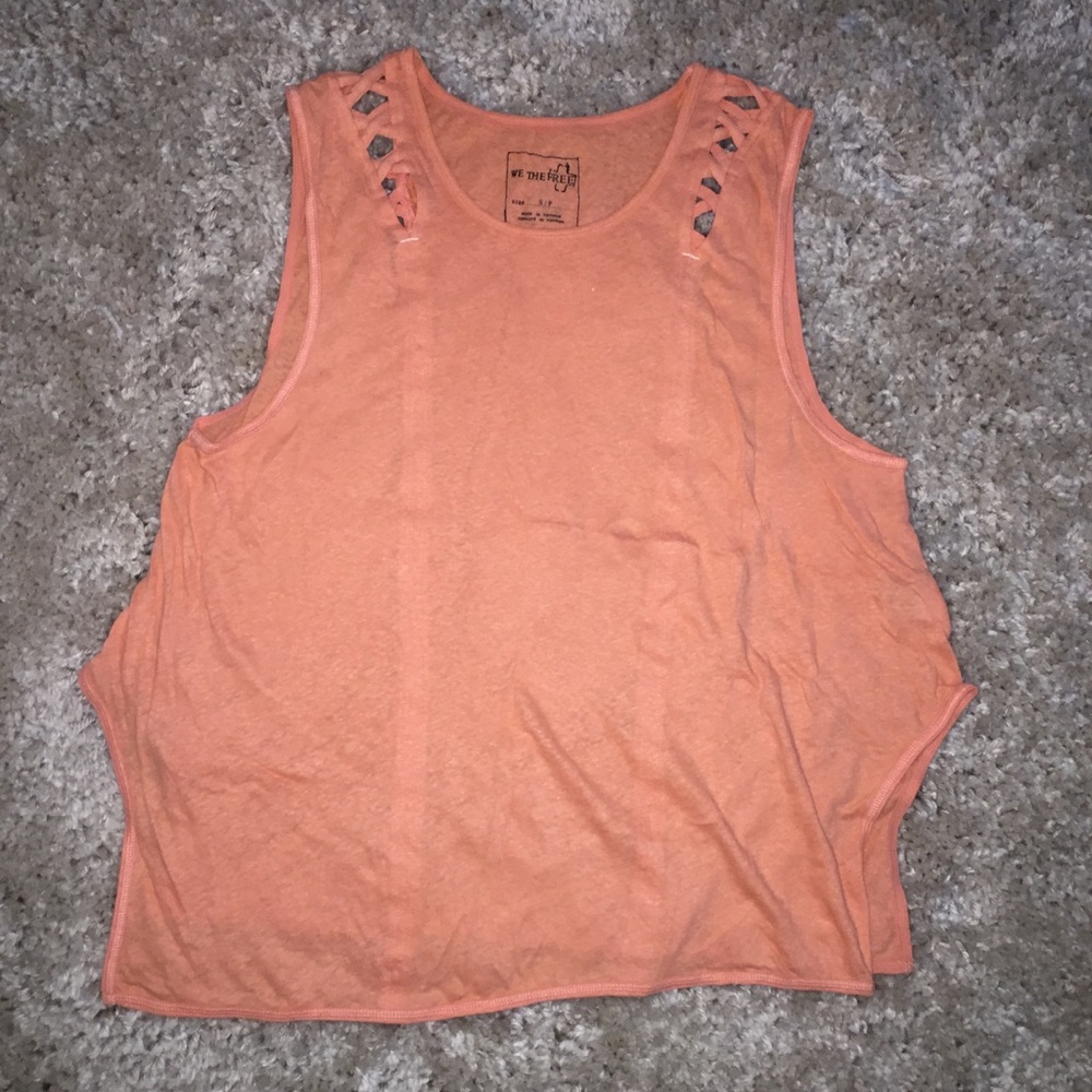 FREE PEOPLE oversized tank top