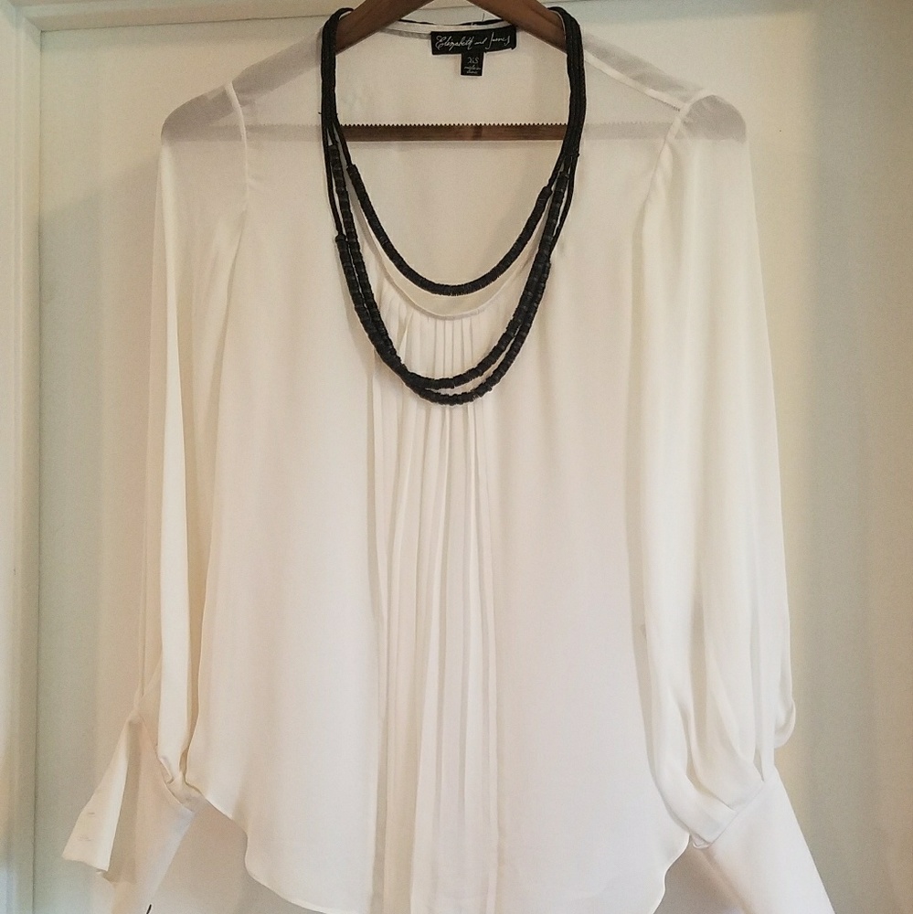 Elizabeth and James long sleeve blouse