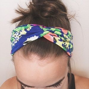 Four sets of headbands