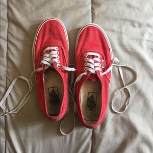 Red Vans