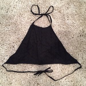 Black TOBI crop top