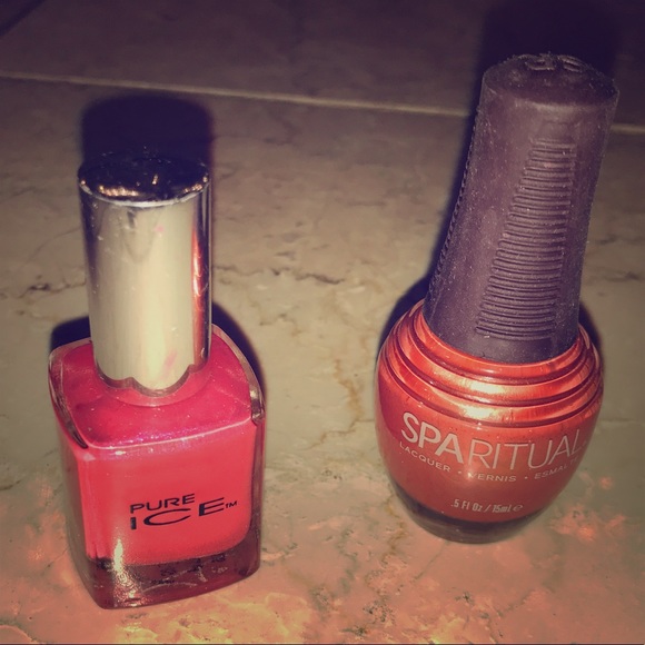New  SpaRitual & Pure Ice  Nail Polish Bundle - Picture 1 of 3