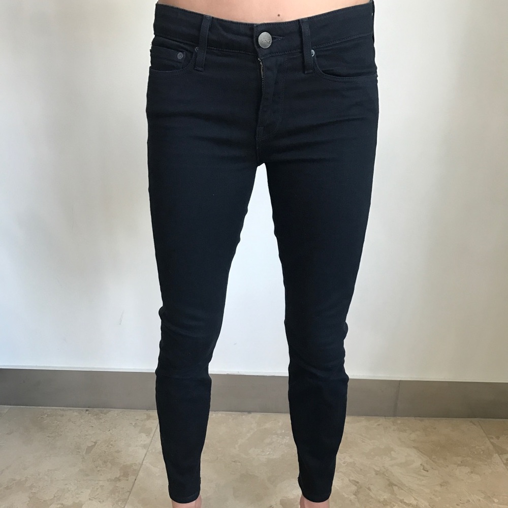 Vince Dylan Skinny Ankle Side Stripe Jeans