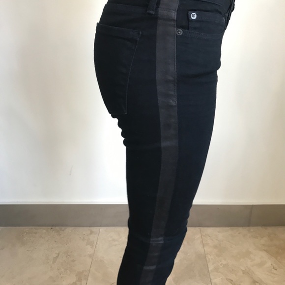 Vince Dylan Skinny Ankle Side Stripe Jeans - Picture 2 of 7